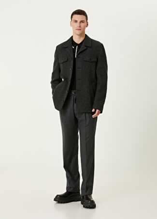 Dolce&gabbana Erkek Gri Yün Pantolon 54 It
