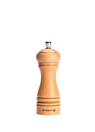 De Buyer Ahşap Tuz Değirmeni 14 Cm Çok Renkli -1