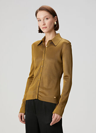Tom Ford Kadın Yeşil Polo Triko Xs