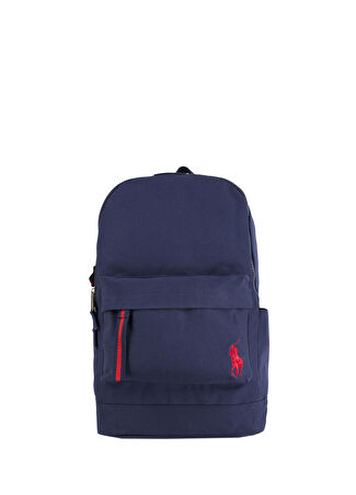 Polo Ralph Lauren Çocuk Lacivert Logolu Sırt Çantası -1