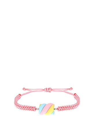 Tres Jolie Lollie Kız Çocuk Pembe Marshmallow Bileklik -1