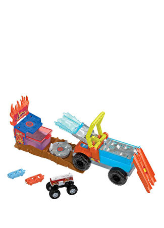Hot Wheels Erkek Çocuk Hpn73 Monster Trucks Arena Mücadelesi Pist Seti -1