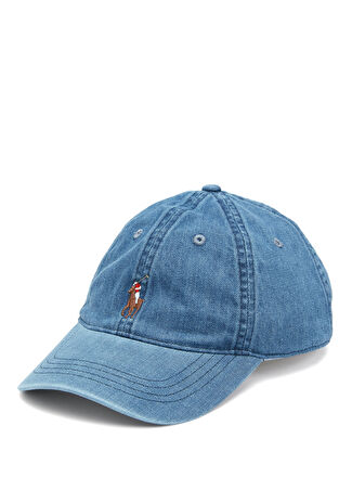 Polo Ralph Lauren Erkek Mavi Şapka -1
