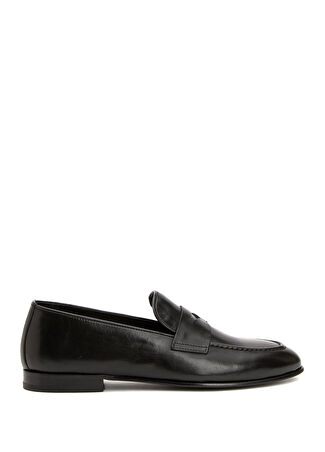 Collection Kadın Siyah Deri Loafer 40 -1