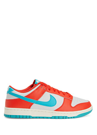 Nike Erkek Dunk Low Retro Kırmızı Pembe Sneaker 40