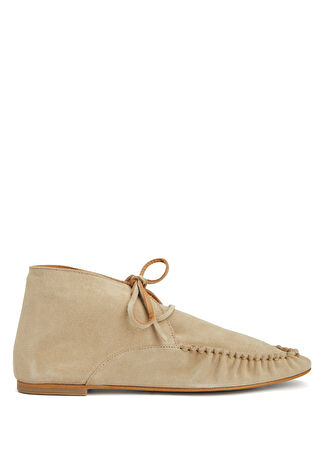 Flattered Kadın Babba Kum Süet Loafer Bej 36 -1