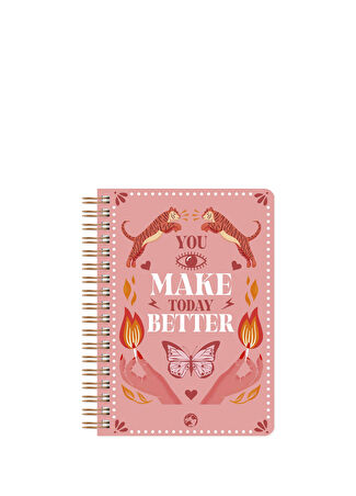Lecolor Utopia Make Better Düz Spiralli Defter -1