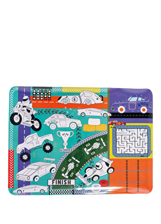 Floss And Rock Cars Boyanabilir Oyun Ve Aktivite Matı Çok Renkli -1