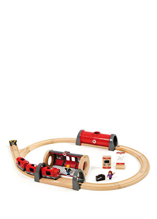 Brio Çocuk 33513 Metro Oyuncak Seti -1