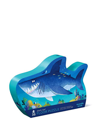 Crocodile Creek Çocuk Köpekbalığı Resifi 36 Parça Puzzle -1