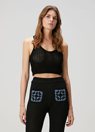 Zadig&voltaire Kadın Siyah Crop Atlet Xs