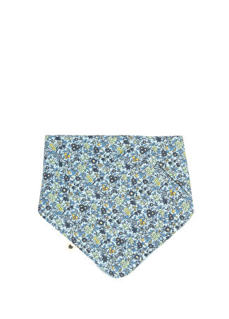 Bibs Bebek X Liberty Chamomile Lawn Mavi Bandana Mama Önlüğü -1