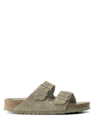 Birkenstock Erkek Arizona Süet Terlik Haki 41 -1