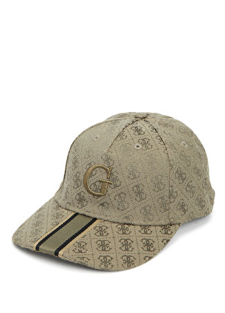 Guess Erkek London Baseball Haki Bej Şapka -1