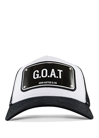 John Hatter Erkek G.o.a.t Siyah Şapka -1