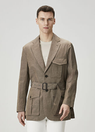 Emporio Armani Erkek Kahverengi Ceket 48 It