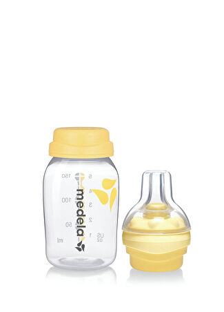 Medela Bebek Calma Anne Sütü Biberonu 150 Ml Beyaz -1
