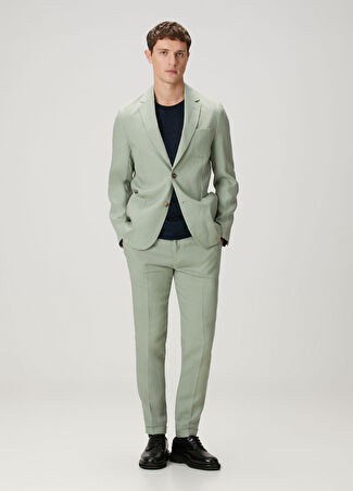 Paul Smith Erkek Açık Yeşil Keten Pantolon 32 It
