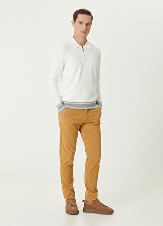 Beymen Club Erkek Slim Fit Camel Pantolon Kahverengi 50 -1