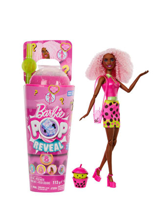 Barbie Kız Çocuk Pop Reveal Bubble Tea Serisi Berry Bliss Model Bebek -1