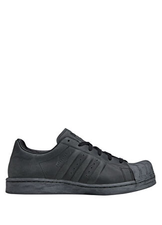 Adidas Erkek X Avavav Superstar Siyah Deri Sneaker Gri 43 1/3