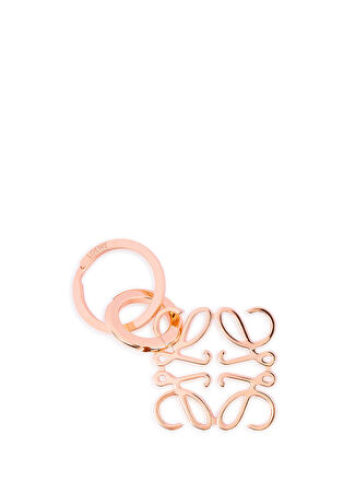 Loewe Kadın Rose Gold Logo Formlu Anahtarlık Altın Rengi