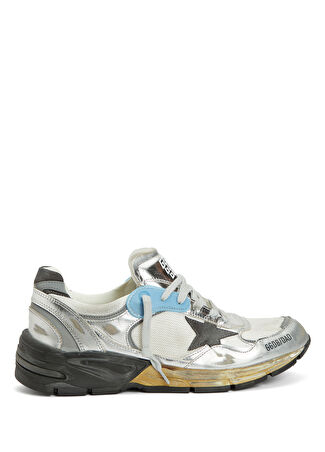Golden Goose Erkek Dad Star Silver Sneaker Gri 39