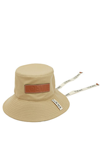 Loewe X Paula's Ibiza Kadın Kum Şapka Bej 57 -1