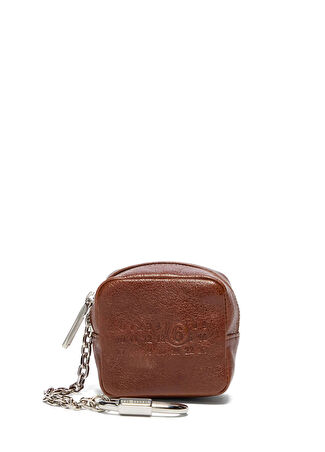 Mm6 Maison Margiela Kadın Koyu Kahverengi Deri Cüzdan