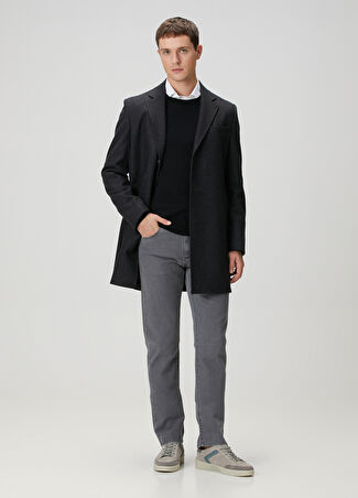 Canali Erkek Gri Jean Pantolon 50 It -1