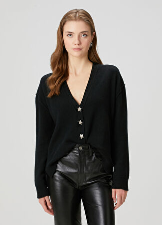 Zadig&voltaire Kadın Mirka Siyah Kaşmir Hırka S