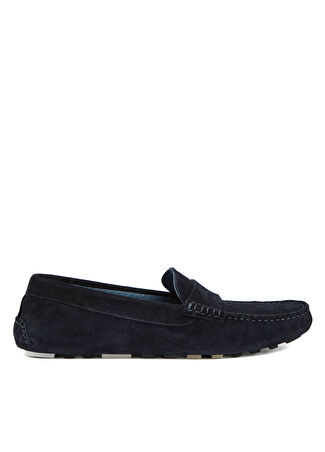Divarese Erkek Lacivert Süet Loafer 40