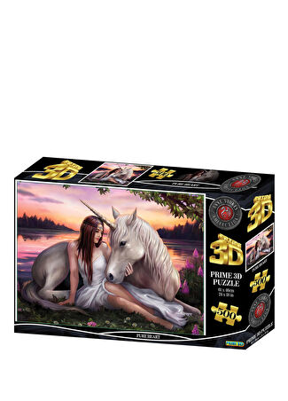 Prime3d Puzzle Çocuk 10126 Pure Heart 500 Parça Yetişkin -1