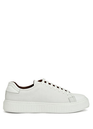 Pal Zileri Erkek Beyaz Deri Sneaker 39