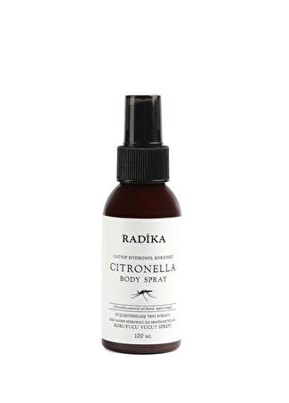 Radika Aromatherapy Citronella Doğal Vücut Spreyi 100 Ml Beyaz -1