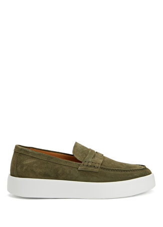 Barrett Erkek Haki Süet Loafer 6.5 Uk -1