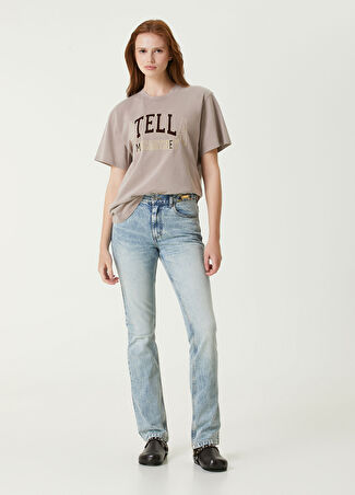 Stella Mccartney Kadın Mavi Jean Pantolon 25 Us