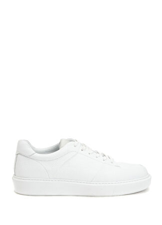 Network Erkek Beyaz Deri Sneaker 40