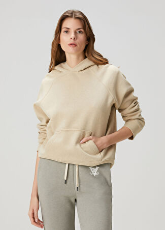 Zadig&voltaire Kadın Açık Gri Kapüşonlu Sweatshirt M
