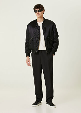 Wooyoungmi Erkek Siyah Beli Kordonlu Pantolon 48 It