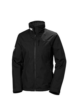 Helly Hansen Kadın W Crew Midlayer Siyah Mont S -1