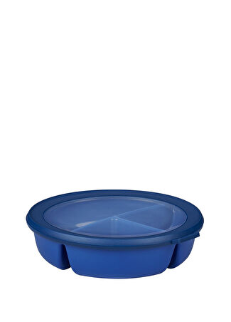Mepal Bento Cirqula Lacivert 3 Bölmeli Plastik Saklama Kabı -1
