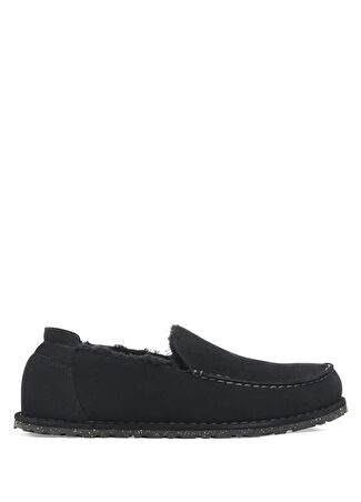 Birkenstock Kadın Utti Siyah Deri Loafer 38