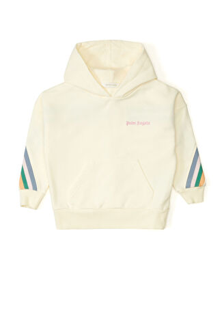 Palm Angels Kız Çocuk Kapüşonlu Sweatshirt Pembe 12 Yaş Us