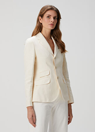 Polo Ralph Lauren Kadın Krem Blazer Bej 2 Us -1