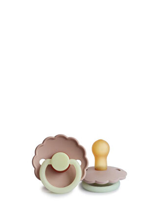 Frigg Kız Bebek Daisy 0-6 Ay Blush Night Pembe Kauçuk Emzik -1