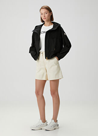 Moncler Kadın Krem Bermuda Bej 42 Us -1
