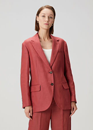 Brunello Cucinelli Kadın Kırmızı Ceket 36 It