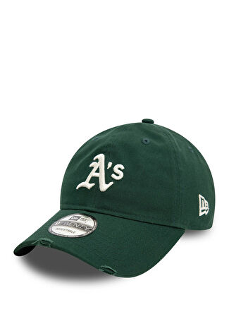 New Era Kadın Distressed 9twenty Yeşil Şapka -1