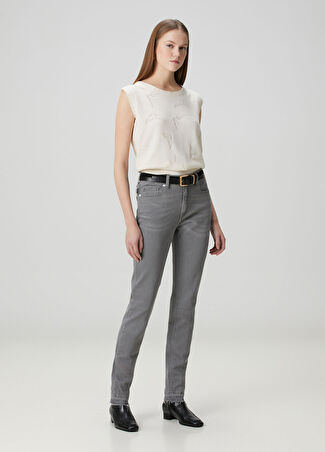 Zadig&voltaire Kadın Gri Jean Pantolon 29 Us
